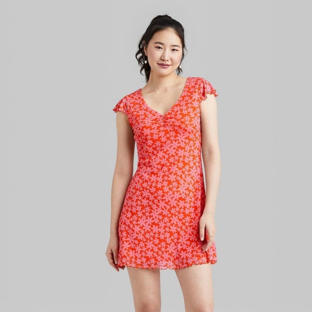 Wild Fable short sleeve mini skater dress.